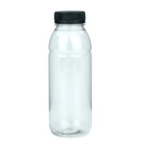 300ml PET Flasche transparent mit wiederverschliessbarem Deckel - Citronella Catering