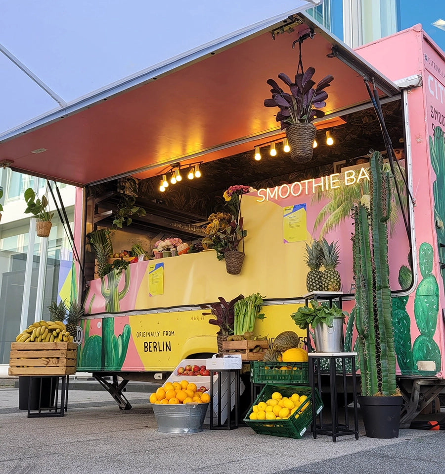 Smoothie Foodtruck  zzgl. MU 800€ - 3 Stunden Standzeit - 3 pax.