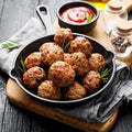 Buffet hot - Hackbällchen in würziger Tomaten mit Kräutern x 12 Portionen