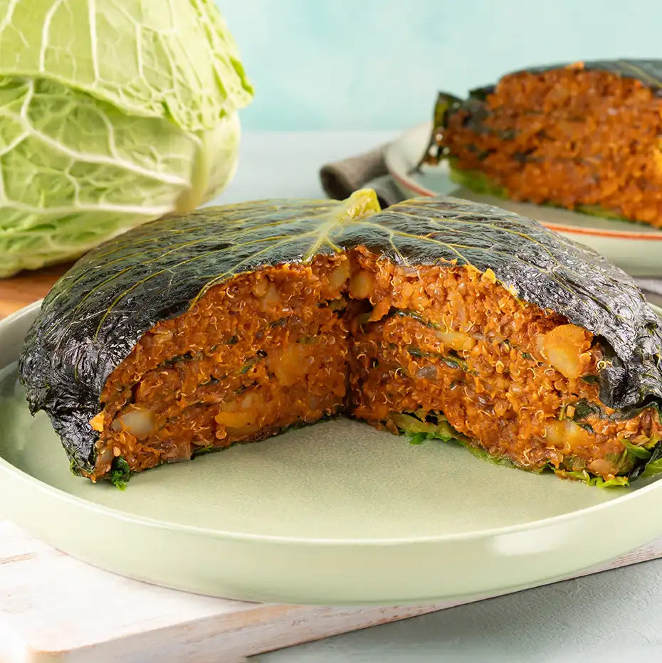 Buffet hot - Auberginen–Quinoa–Auflauf mit Tomate & Kräutern x 12 Portionen