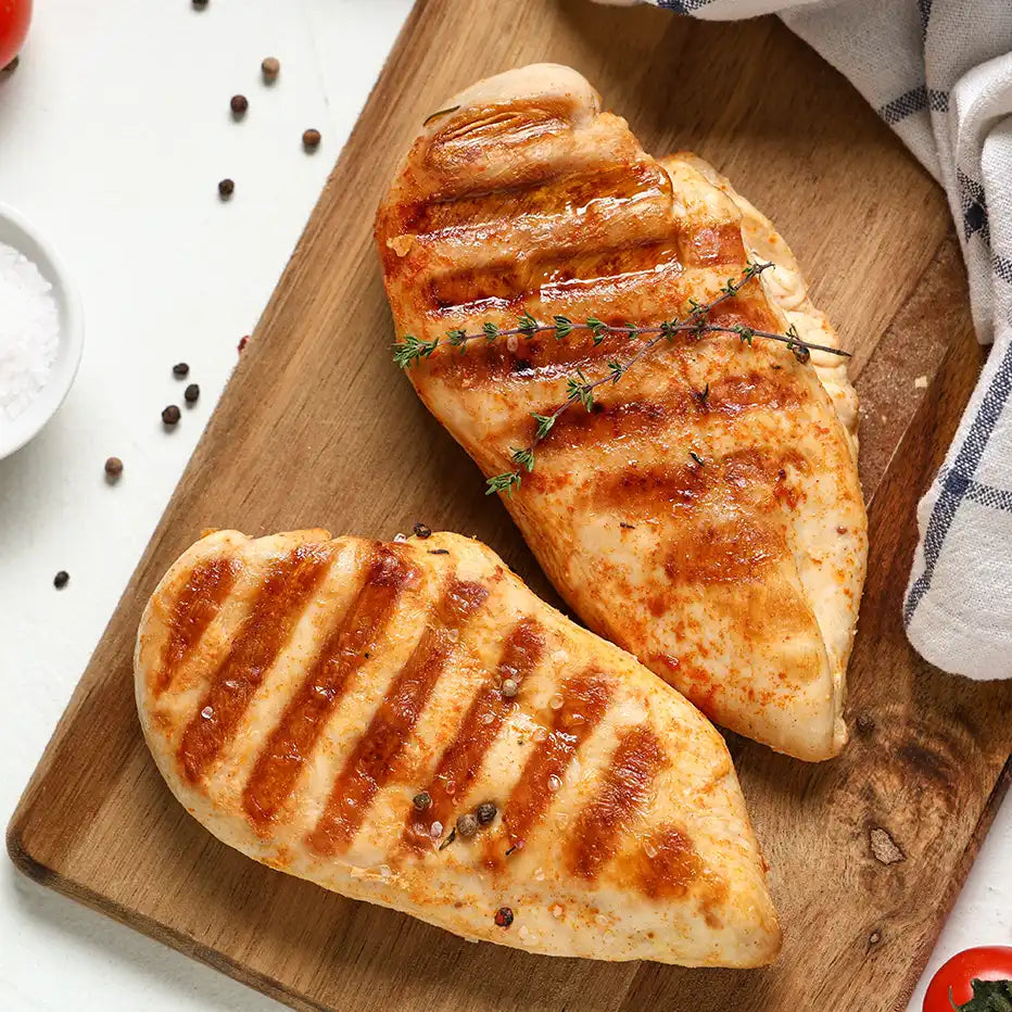 Buffet hot - gegrillte Hähnchen Brust x 12 Portionen