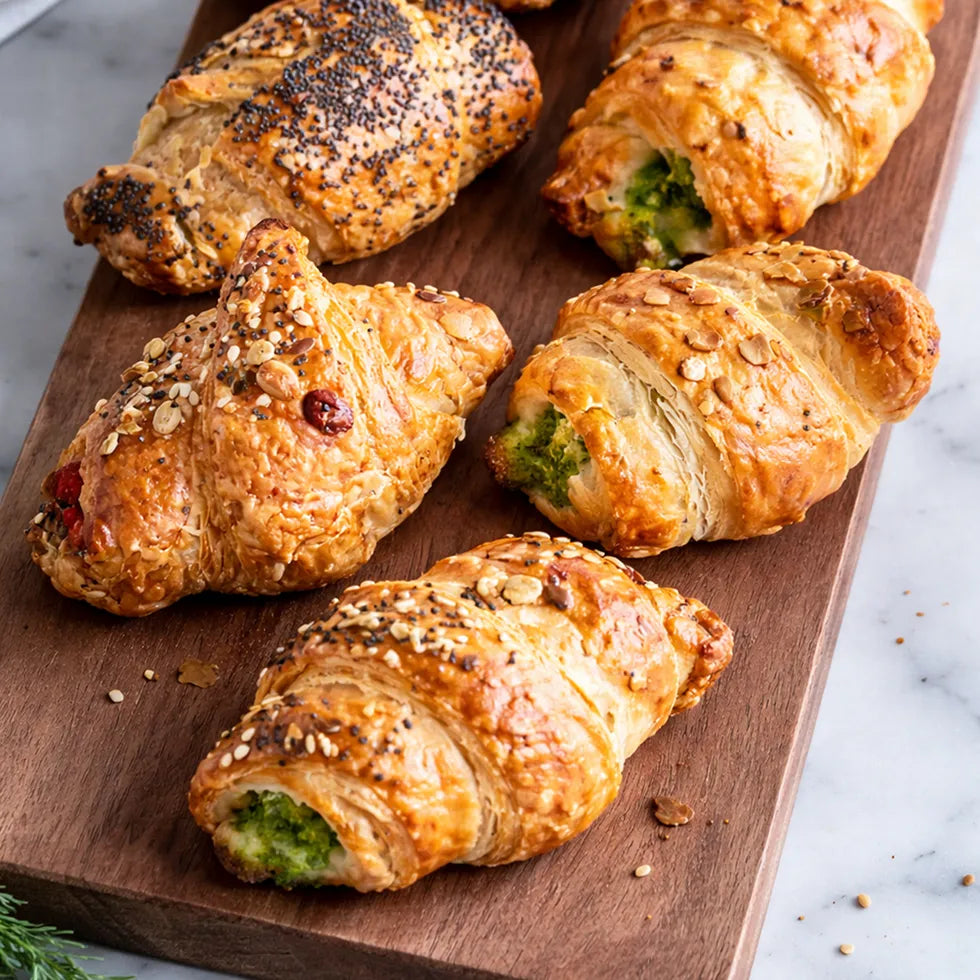 Mixed Box / mini Croissant 48 Portionen herzhaft