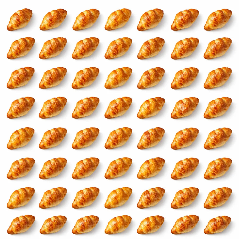 Mixed Box / Mini  Sweet Croissant  / 45 Portionen