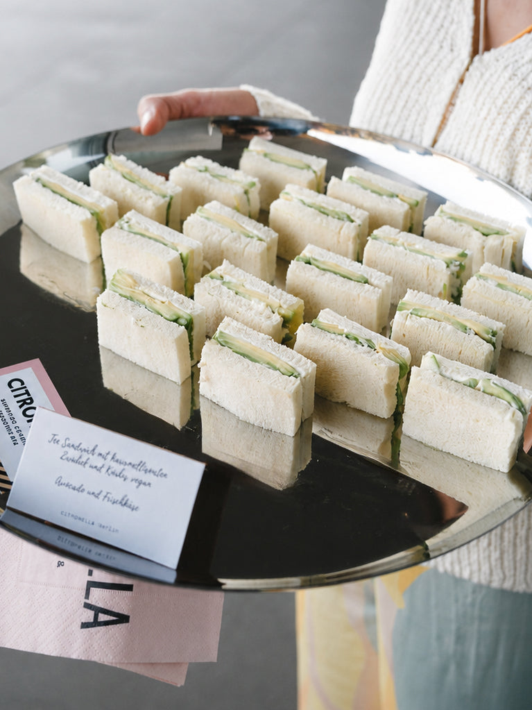 Tea Sandwich Eiersalat  16 Portionen
