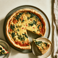 Special - Lauchzwiebel Paprika Spinat  Quiche