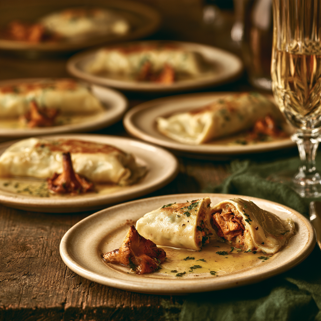 Special - Maultaschen mit Pfifferlinen gefüllt