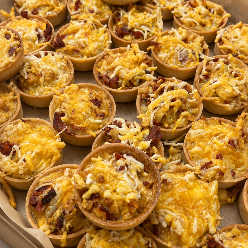 Tartlet mit  Chorizo und Käse  12 Portionen
