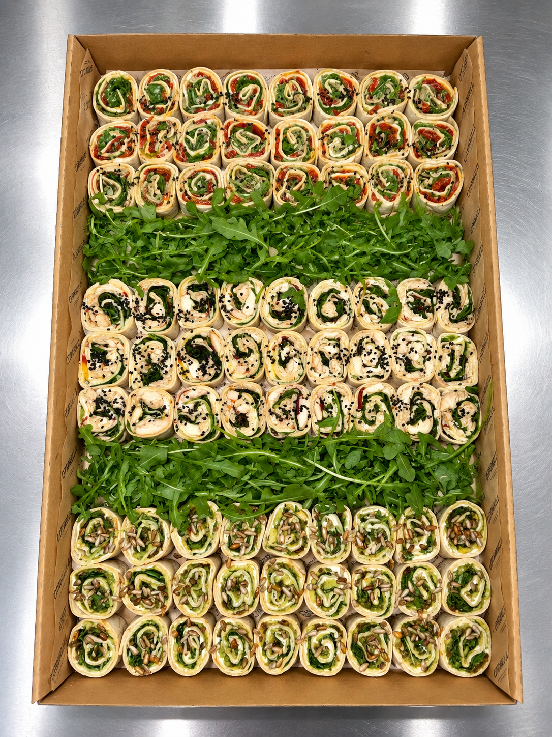 Mixed Box 1 / Wrap bites Box / 9Stk á 8 bites - 72stk