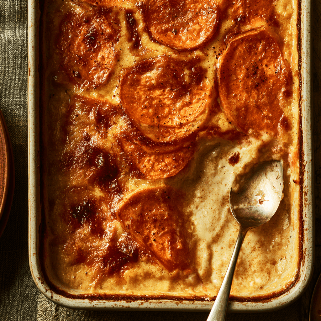 Special - Süsskartoffel Gratin - Citronella Catering